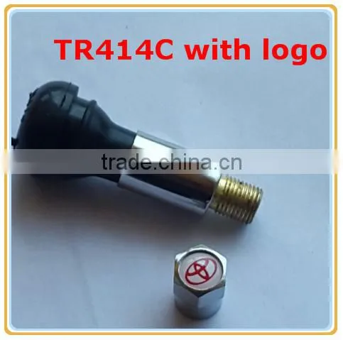 TR414C Tire Valves With Logo Custom Demanded/ Tire Valves Logoed/ Customized Tire Valves