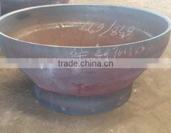Forged Carbon Steel Conical Dish Head With Flanging photo-3
