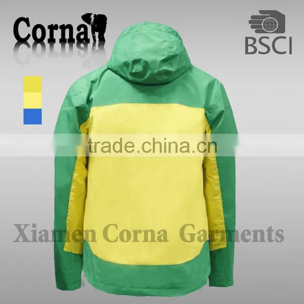 2016 New Designs Men LED Light Jacket & Outdoor Ski Jacket photo-3