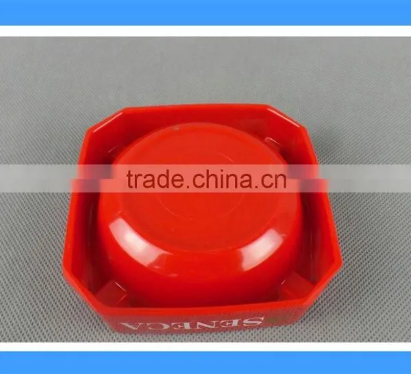 DCA009155 High Quality Red Melamine Square Ashtray,cigarette Plastic Ashtray photo-2
