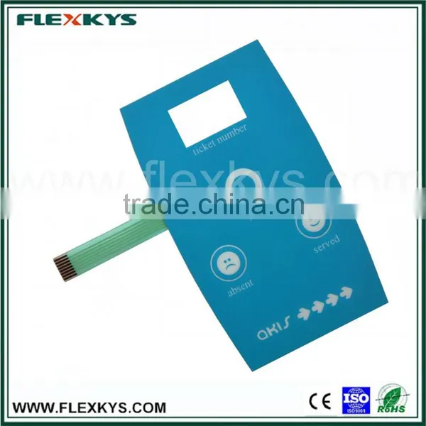 Multifunctional Metal Dome Embossing Key Tactile Feedback Membrane Keypad photo-2