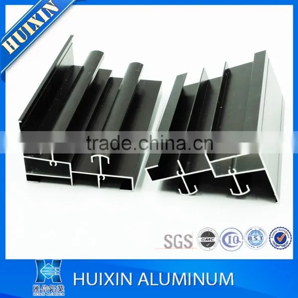 Bronze Color Section Aluminum Profile to Make Doors and Windows Frame photo-5