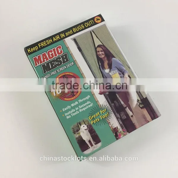 Magic magnets Hands-free Screen Door