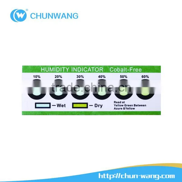 6 Dots (10% - 60%) Humidity Indicator Cards Silica Gel Desiccant photo-3