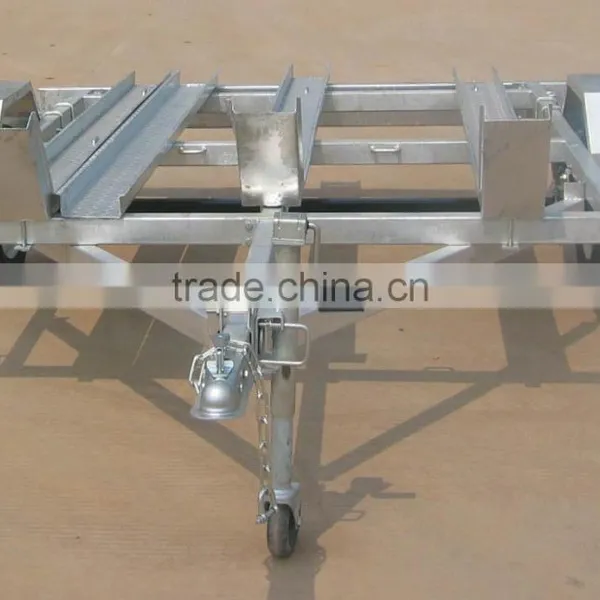 Galvanized Motorcycle Trailer photo-2