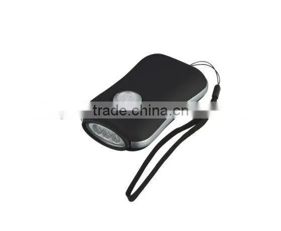 Hand Crank Dynamo Flashlight/led Flashlight