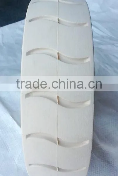 Small Wheels 300-5/2.15 for Trailers Rubber Tire Bearing Wheel 300-5/2.15 With Deep Groove Pattern photo-4