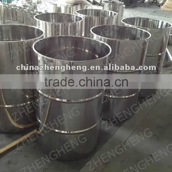 Stainless Steel Bucket / Storaging Tank With Sanitary Silicon Seal Ring ,with Lid photo-2