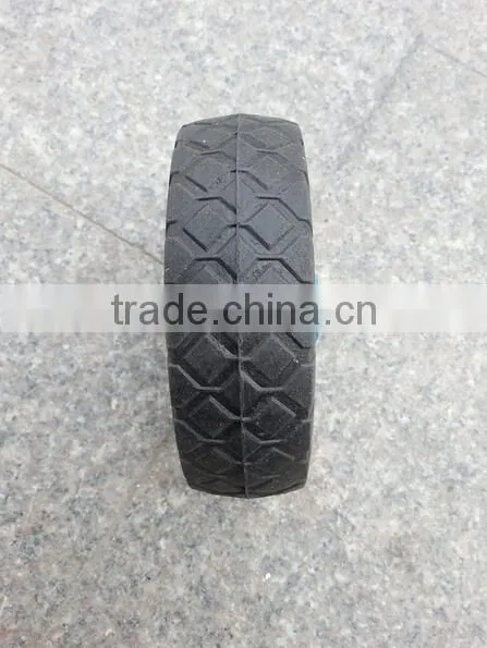 Heavy Duty Rubber Small Solid Mute Wheel photo-3