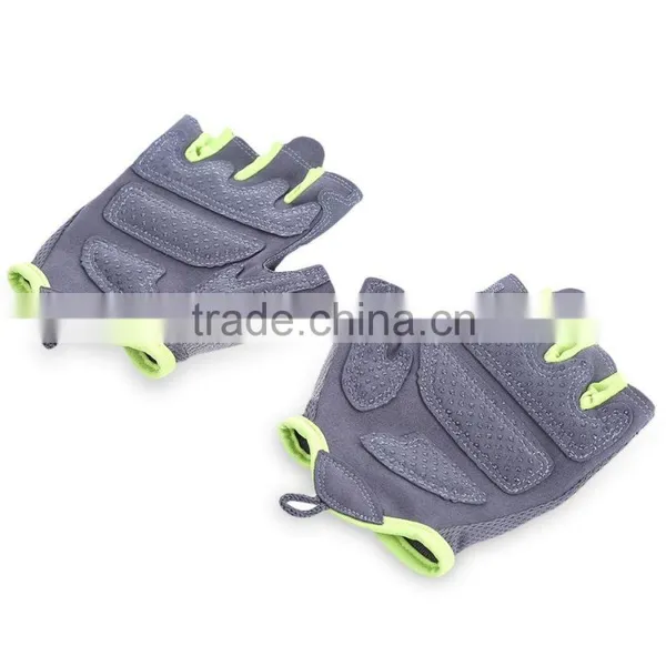 BOER Paired Fitness Sport Gym Exercise Weightlifting Women Half Finger Gloves Magic Tape Non-slip Sports Gloves photo-2
