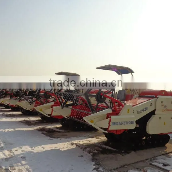 Rice and Wheat Combine Harvester