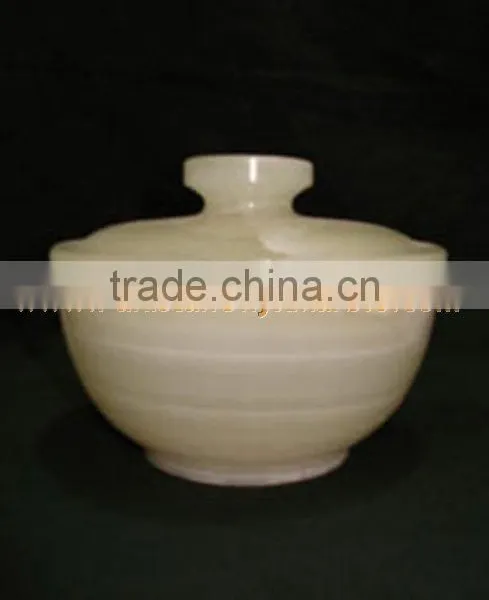 GOOD QUALITY FACTORY PRODUCUNG ONYX CANDY JARS POTS HANDICRAFTS photo-2
