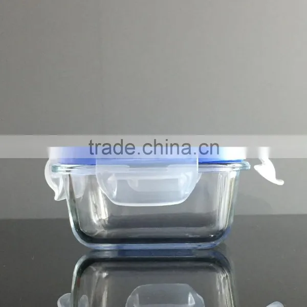 Hi-borosilicate Glass Tiffin Lunch Box With Lock photo-6