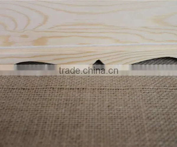 Natural Antique Pine Wood Jewelry Storage Box photo-3