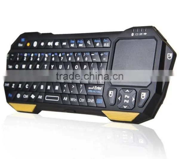 Wireless Bluetooth Mini Keyboard With Built-in Touchpad Air Mouse Remote Control for Android and IOS photo-3