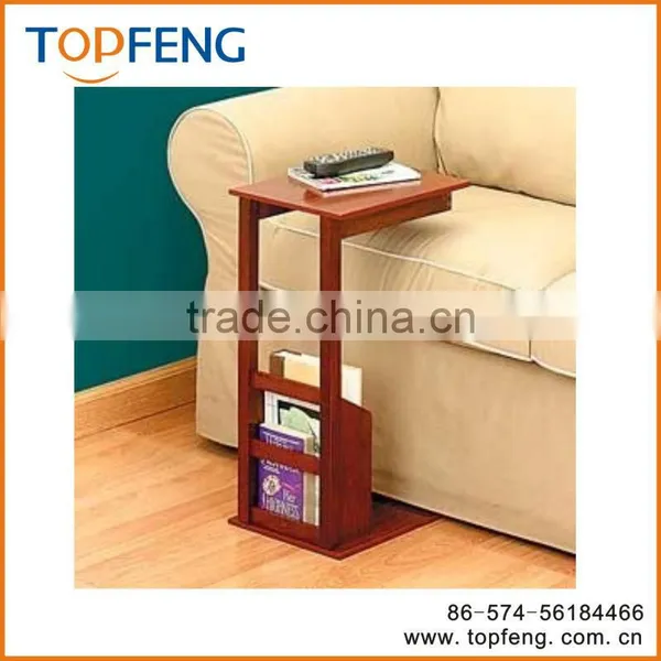 WOOD SLIDE UNDER SOFA TABLE