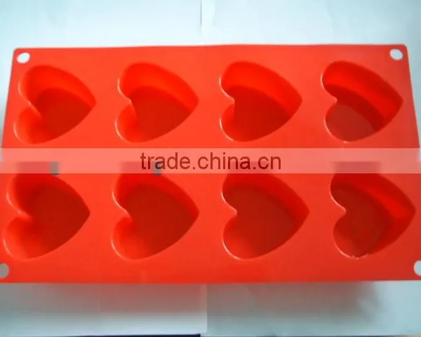 Customized Shape Hot Sale Heart-shaped Silicone Cake Mold FDA photo-6