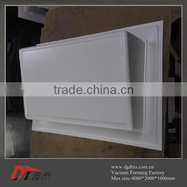 Custom Plastic Large Thick Thermoformed White Abs Material Outer Shell photo-2