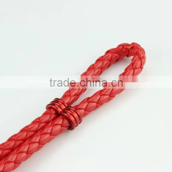 Fashion Jewelry Hot Sale Wax Rope Multilayer Leather Men Anchor Bracelets photo-5