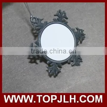 Promotion Dye Sublimation Photo Print Christmas Snowflake Decoration photo-5