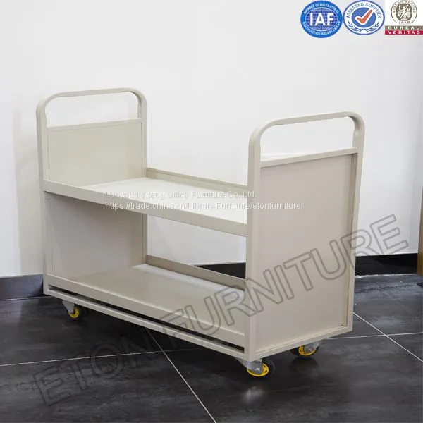 Library Steel Mobile Book Cart photo-2