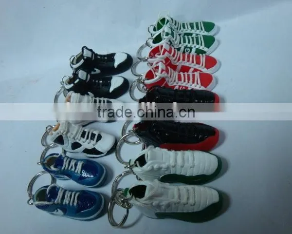 Customized 3d Sneaker Keychain/3D PVC Keychain photo-4