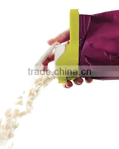 New Food Grade Plastic Bag Sealer Clip,Seal and Pour Bag Clips photo-3