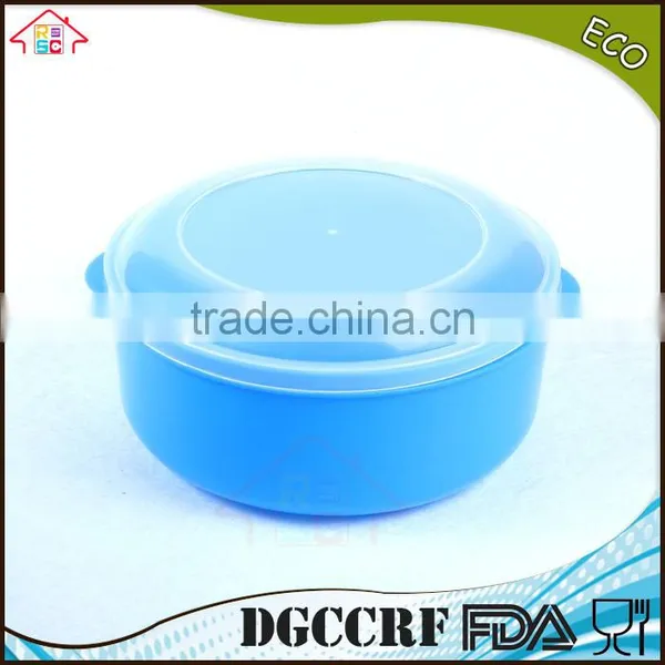 NBRSC 5 Pcs Plastic Round Food Container Set Nested Packing Set With Handle photo-4
