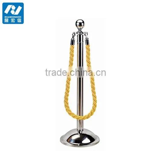 Crowd Control Barrier Queue Pole Rope Pole Barrier photo-2