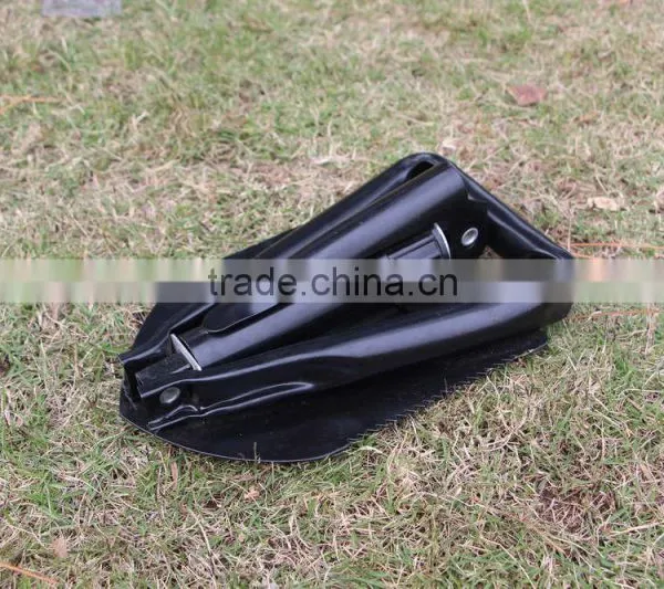 Mini Multi-functional Survival Foldable Hunting Camping Military Shovel With Pickexe photo-2