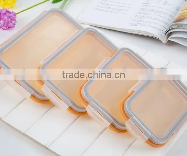 Collapsible Food Storage Containers,silicone Preservation Box photo-6