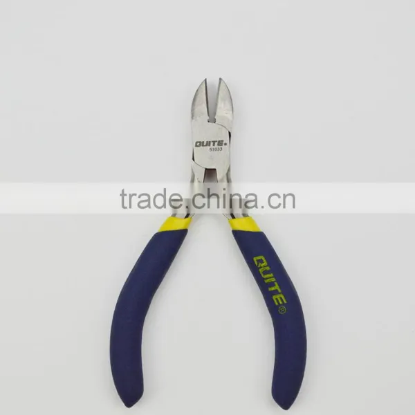 Blue Carbon Steel Diagonal Cutting Pliers Flat Nose Pliers photo-2