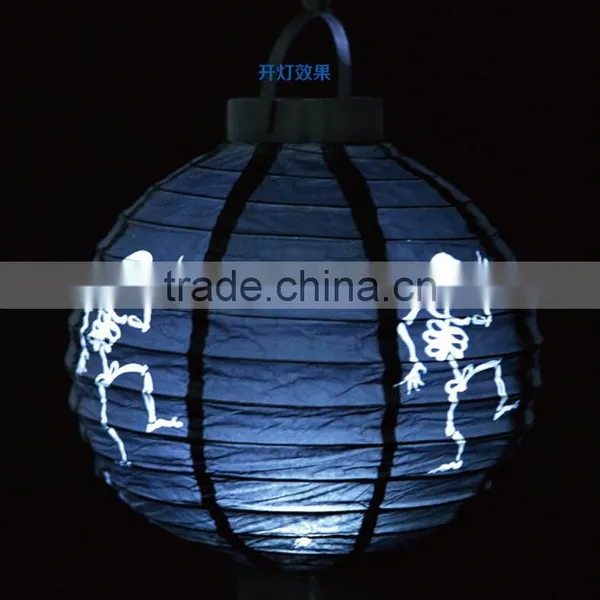 Halloween LED Lantern LED Pumpkin Lantern LED Paper Lantern Wholesale photo-6