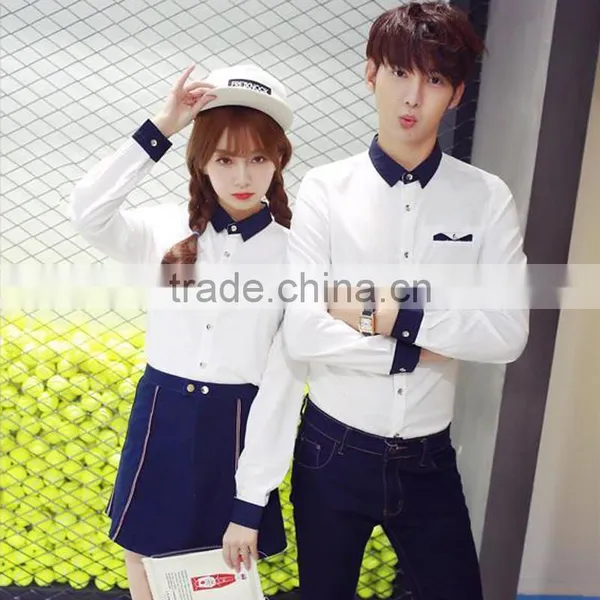 Korean High School Uniform White Shirt photo-4