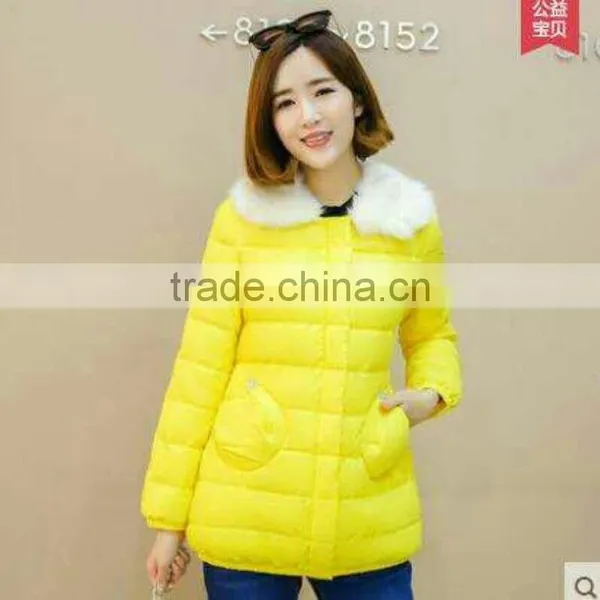 GZY Coat Female Winter Model Wholesale Guangzhou Anti-static South East Asia 2017 Stock Comfortable Cheapest Delivery 2017 photo-2