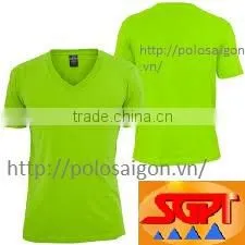 V NECK T SHIRT 100% COTTON photo-3