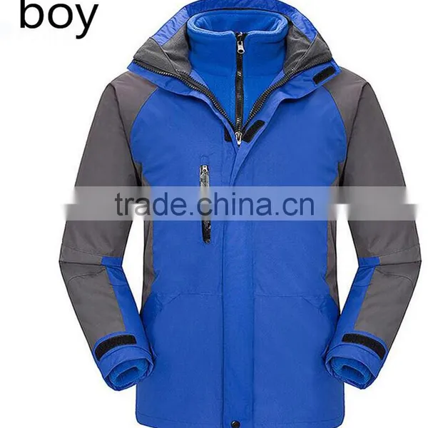 2017 Custom Printing Outdoor Sports Clothing Waterproof 3-in-1winter Jackets photo-5