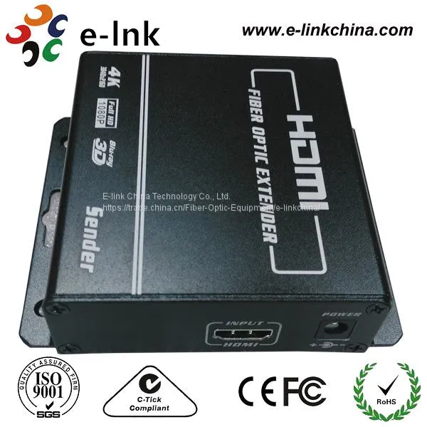 4K HDMI Оптический волоконный удлинитель photo-4