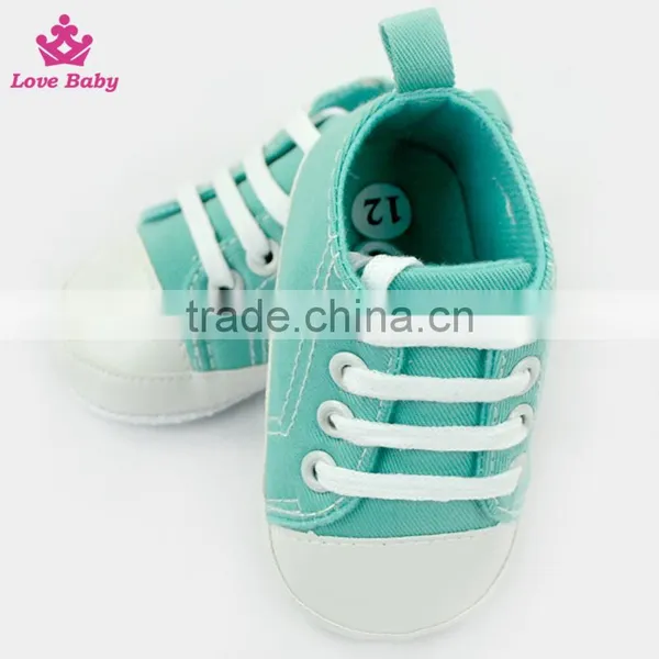 Wholesale New Arrival Cheap Baby Canvas Moccasins,fashion Crib Shoes 0-1T LBS20151222-8 photo-3