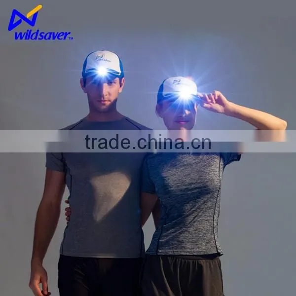 Custom Logo Print or Embroidery Sports Flashing Led Baseball Cap photo-4