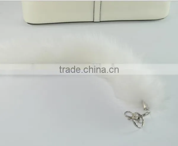 Manufacturers Supply Fox Tail Artificial Fur Tail Pendant Phone Pendant Bag Pendant photo-3