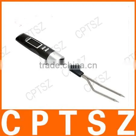 0-100 Degree.C Digital BBQ Electronic Meat Thermometer With Blue Backlight photo-2