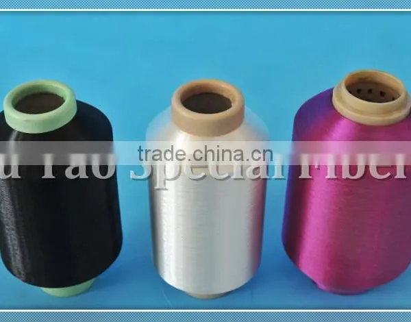 110 Degree Thermo Bonding Polyester Polyester Weaving Yarn photo-2