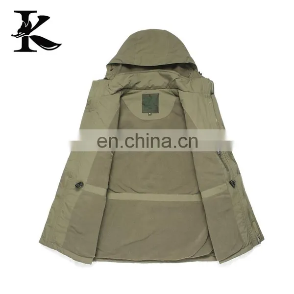 Warmable Outdoor Wear Detachable Sleeve Camping Hiking Windbreak Jacket photo-4