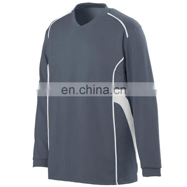 Sublimation Custom Made Long Sleeve Sports Tops / Fitness Wear photo-3