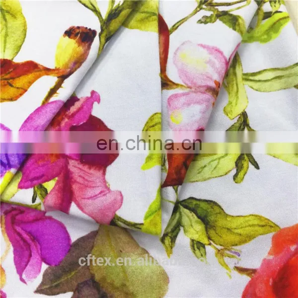 Customer Printed 95 Bamboo 5 Lycra Fabric With no Minimum Order Quantity photo-2