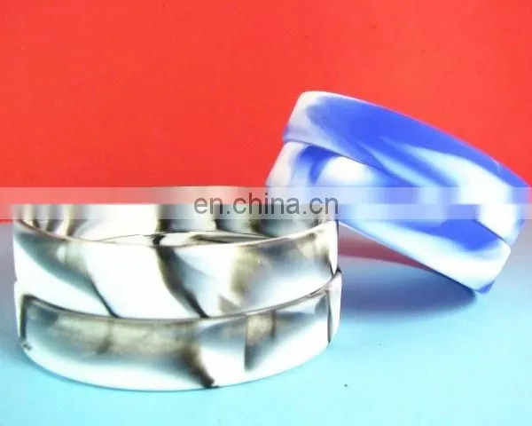 Printed Army Color Silicone Wristbands photo-3