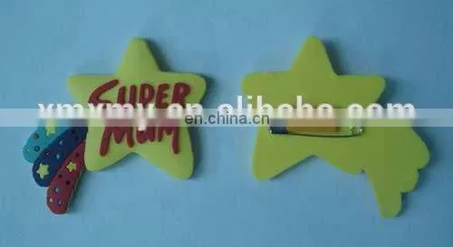 New Arrival Logo Embossed Silicone Label, Rubber Patch, Soft Pvc Badge photo-5