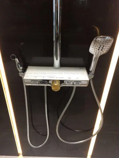2019 New FOSHAN CHINA Supplier Ating AT-H001 4functions Bathroom Shower Sets Rainfall Shower photo-2