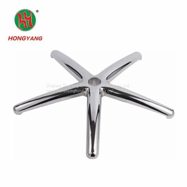 ZX-19Z Wholesale Chrome Swivel Modern Metal 5-star Chair Base photo-4